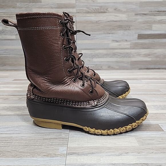 Vintage LL Bean Duck Boots Women’s Size 10 Maine Hunting Shoe USA, Rain Boots - Picture 1 of 8